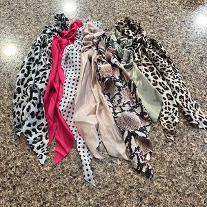 Ribbon Hair Scrunchies